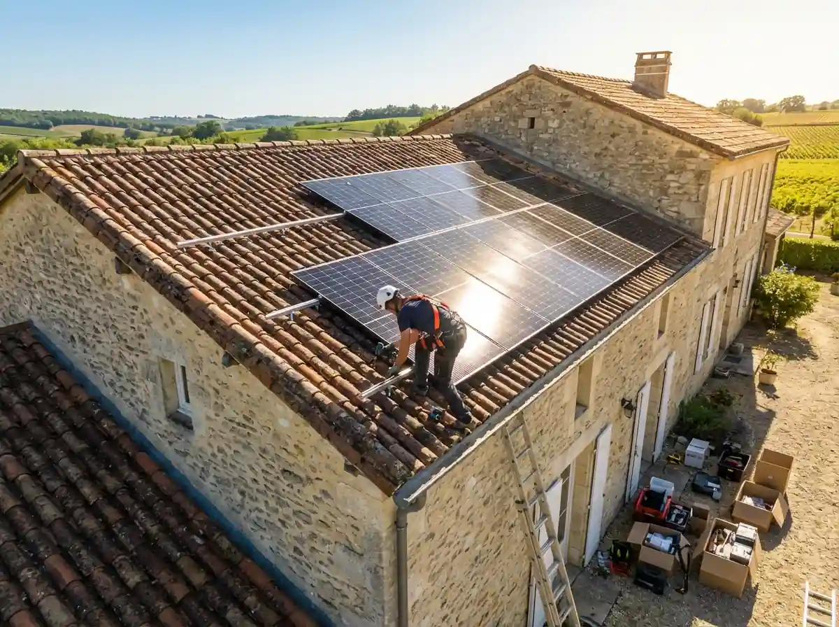 Installation de Panneaux Solaires Saint-Macaire